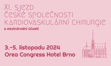 XI. sjezd české společnosti kardiovaskulární chirurgie