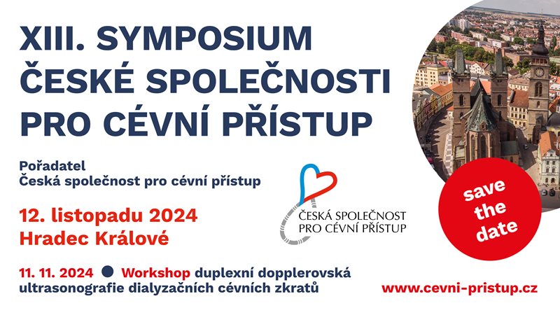 XIII. Symposium České společnosti pro cévní přístup