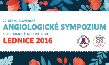 22. česko-slovenské angiologické sympozium